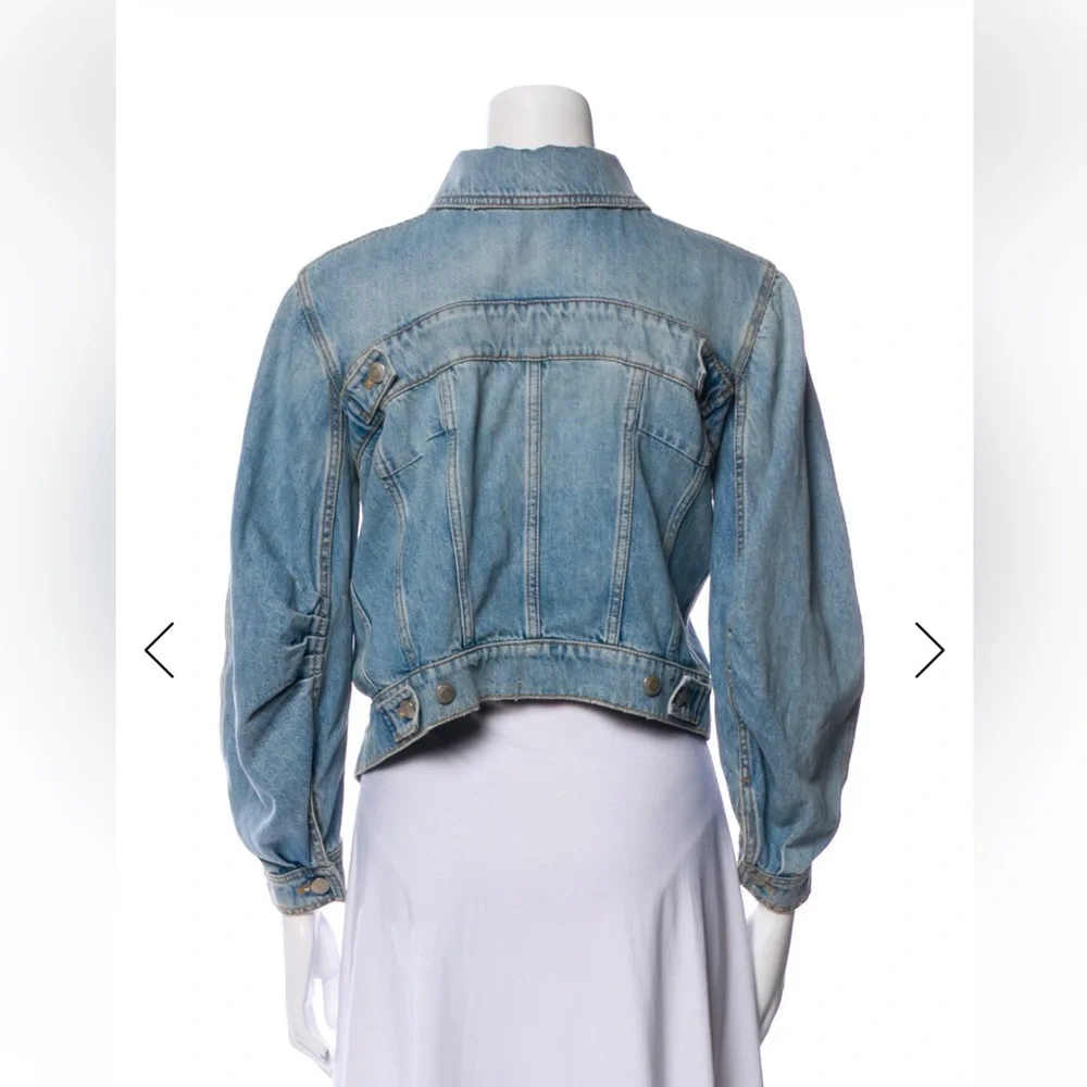 LIKE NEW Alexander McQueen Denim Jacket - Picture 3 of 5